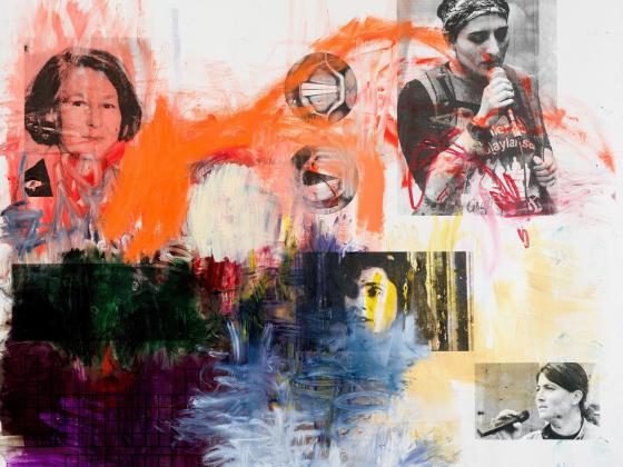 Leyla Yenirce, Orange (AT), 2025 © Leyla Yenirce, Foto: Gunter Lepkowski