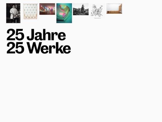 25 Werke aus den Sammlungen des Museums für Gegenwartskunst Siegen