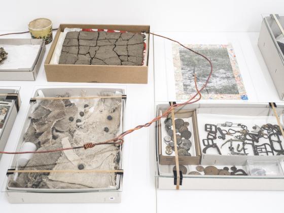 Lois Weinberger, Debris Field, 2010-2016, Installationsansicht documenta 14, © Studio Lois Weinberger und Galerie Krinzinger, Wien, 