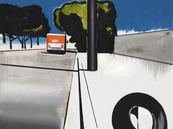 Wilhelm Sasnal, Untitled (2022). © Wilhelm Sasnal. Courtesy of the artist and Fondation Louis Vuitton, Paris