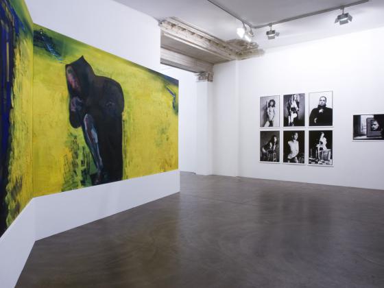 Ausstellungsansicht, "Querschläger! Künstler gegen die Mauer", 2014/15