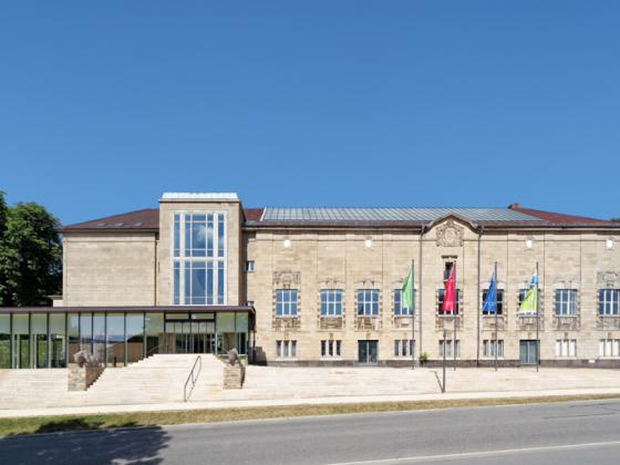 Außenansicht der Kunsthalle zu Kiel