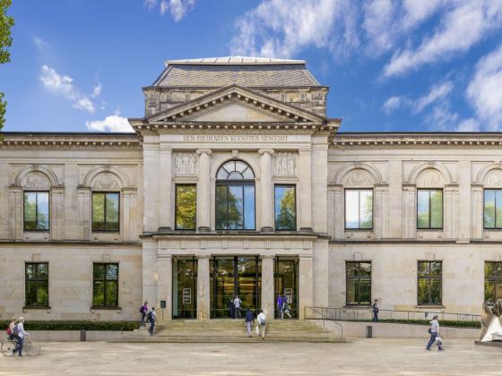 Außenansicht der Kunsthalle Bremen