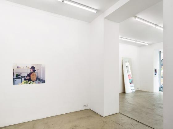 Installation view 2017 Kathi Hofer at Gabriele Senn Galerie