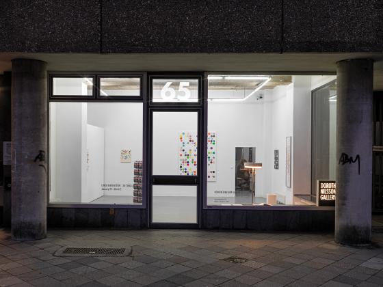 Outside view of Dorothée Nilsson Gallery, 2022