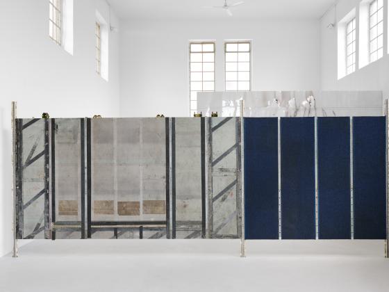 Michail Pirgelis - Agnes Mountain 2022, 231 x 558 x 20cm - Soloexhibition, title: Ephemera