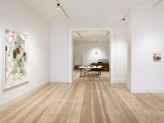 Toenges, Raku & Oribe: Malerei von Michael Toenges - Raku und Oribe-Teeschalen