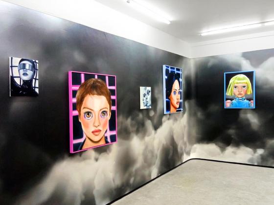 Exhibition View - Charlie Stein "Flow My Tears"