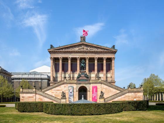 Außenansicht der Alten Nationalgalerie / Museumsinsel Berlin