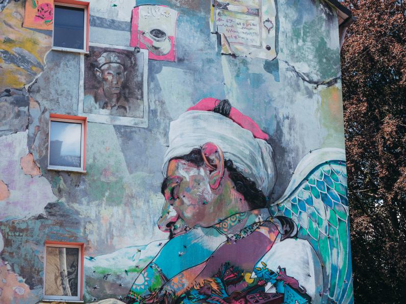 Mural von ammar Abo Bakr