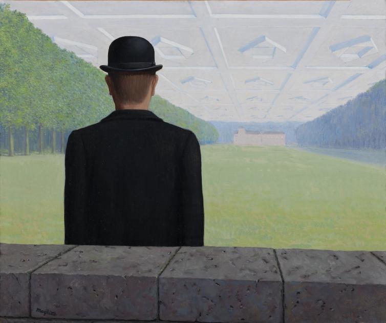 Gemälde ,,Le grand Siècle" von René Magritte, 1954