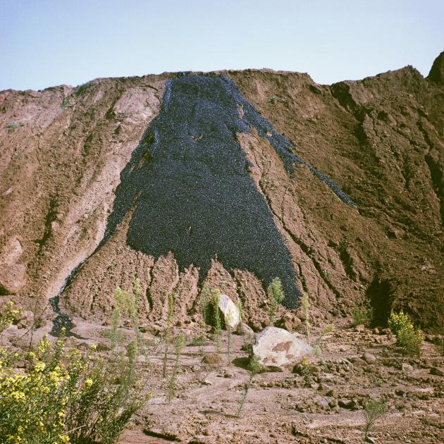 Robert Smithson, Asphalt Rundown, 1969