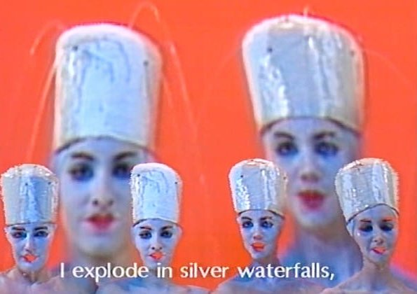 Lydia Schouten, I explode in silver waterfalls, 1986