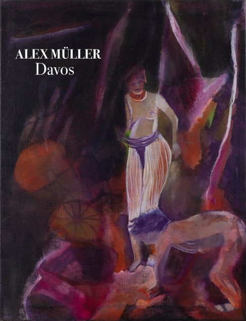 Alex Müller, Bella Chodil, 2015, ink on canvas, 85 x 65 cm; Photo: Ludger Paffrath.