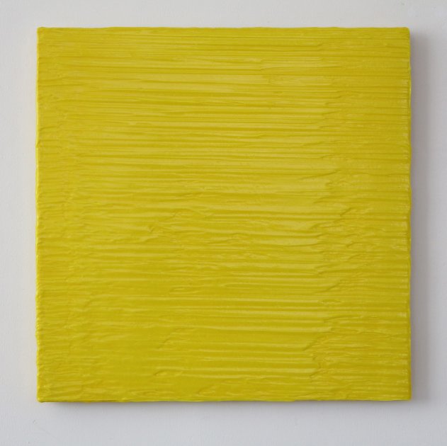 Dieter Villinger "Heliogelb" bei Galerie Braun, Stuttgart