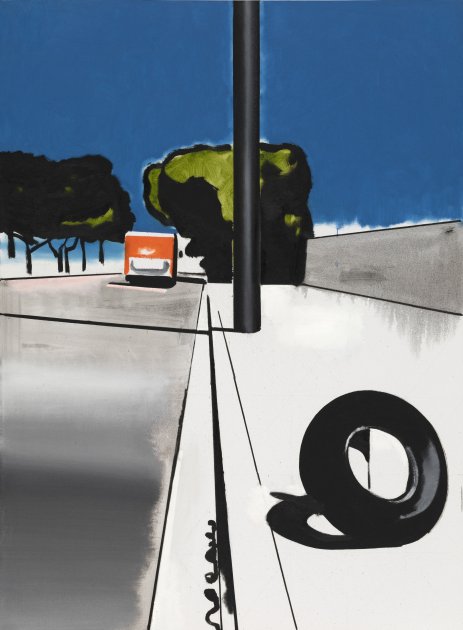 Wilhelm Sasnal, Untitled (2022). © Wilhelm Sasnal. Courtesy of the artist and Fondation Louis Vuitton, Paris