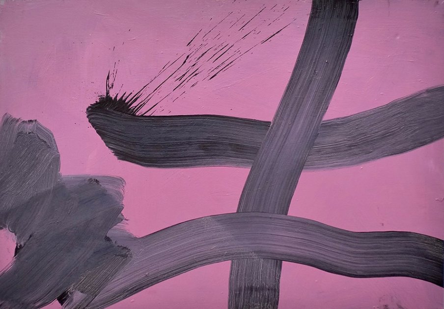 Carl Pfeil "Unter den Wolken", 2025, Öl auf Leinwand, 70x100cm