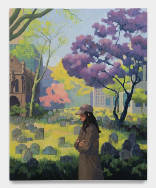 Yuri Yuan, The Dream of A Dream, 2026, oil on linen, 152.5 x 122 cm
