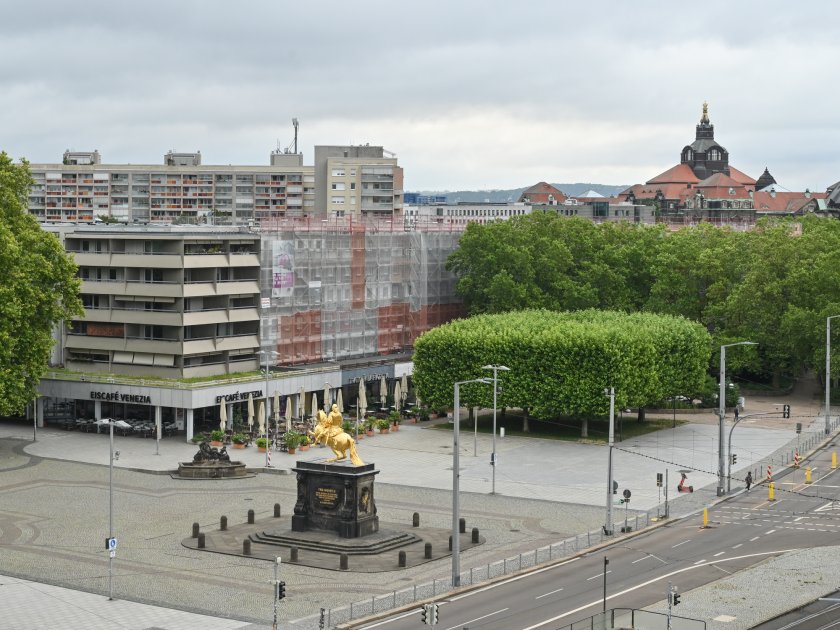 Dresden, Neustädter Markt, Kunstverein Dresden