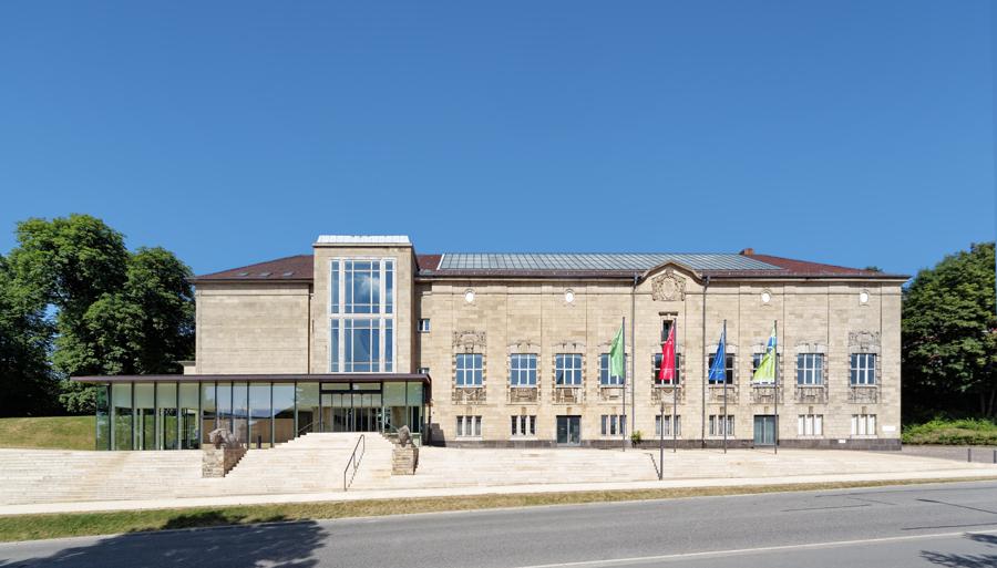 Außenansicht der Kunsthalle zu Kiel