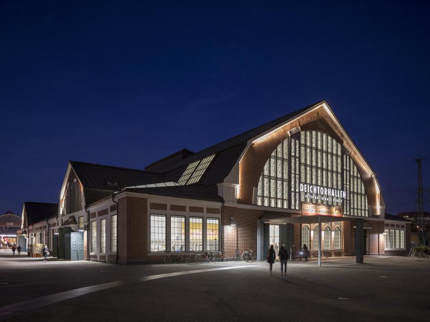 Deichtorhallen Hamburg, Außenansicht der Halle für aktuelle Kunst