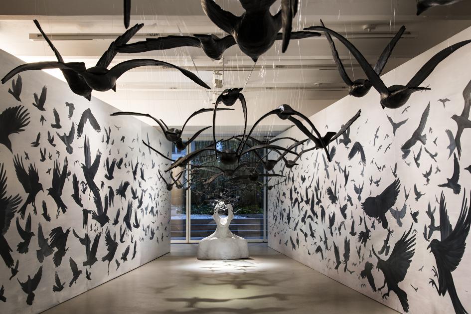 Ausstellungsansicht Tamara Kvesitadze, "The Passage", Galerie Kornfeld Berlin, Sep.–Okt. 2020