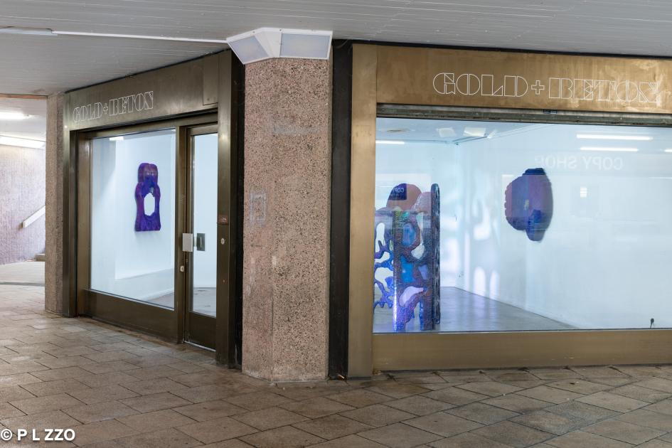 exhibition view of TINA KOHLMANN @GOLD+BETON