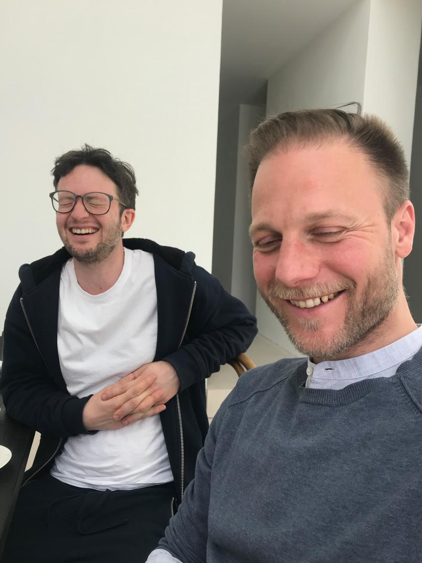 Andreas Greiner und Lutz Henke