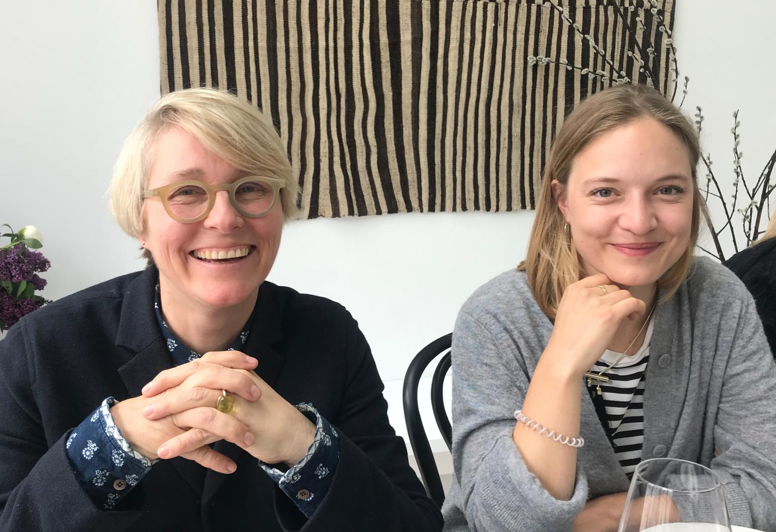 Gesine Weinmiller und Lydia Korndörfer