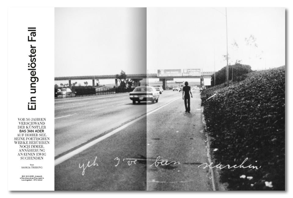 Spread Bas Jan Ader Monopol 05/2025
