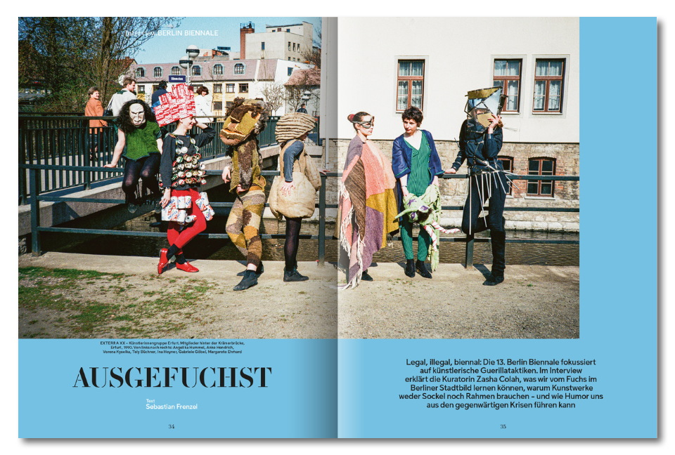 Spread Monopol 06/2025 Berlin Biennale