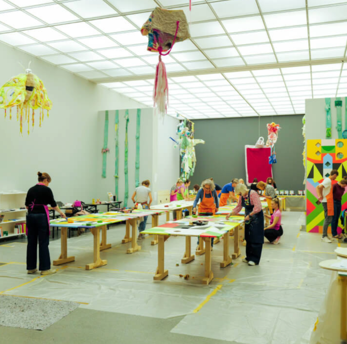 Flux Mal-Workshop mit Morag Myerscough, 2025