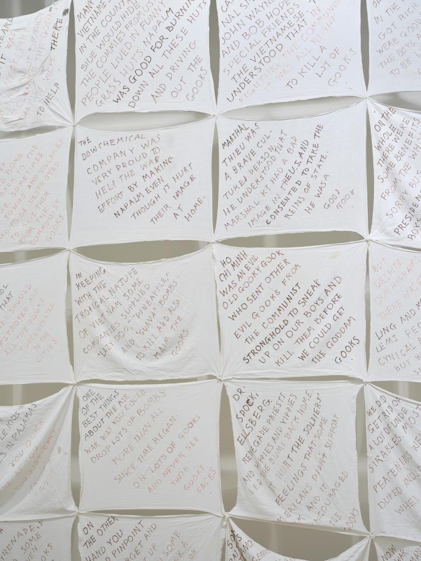 Martha Rosler "Diaper Pattern", um 1973