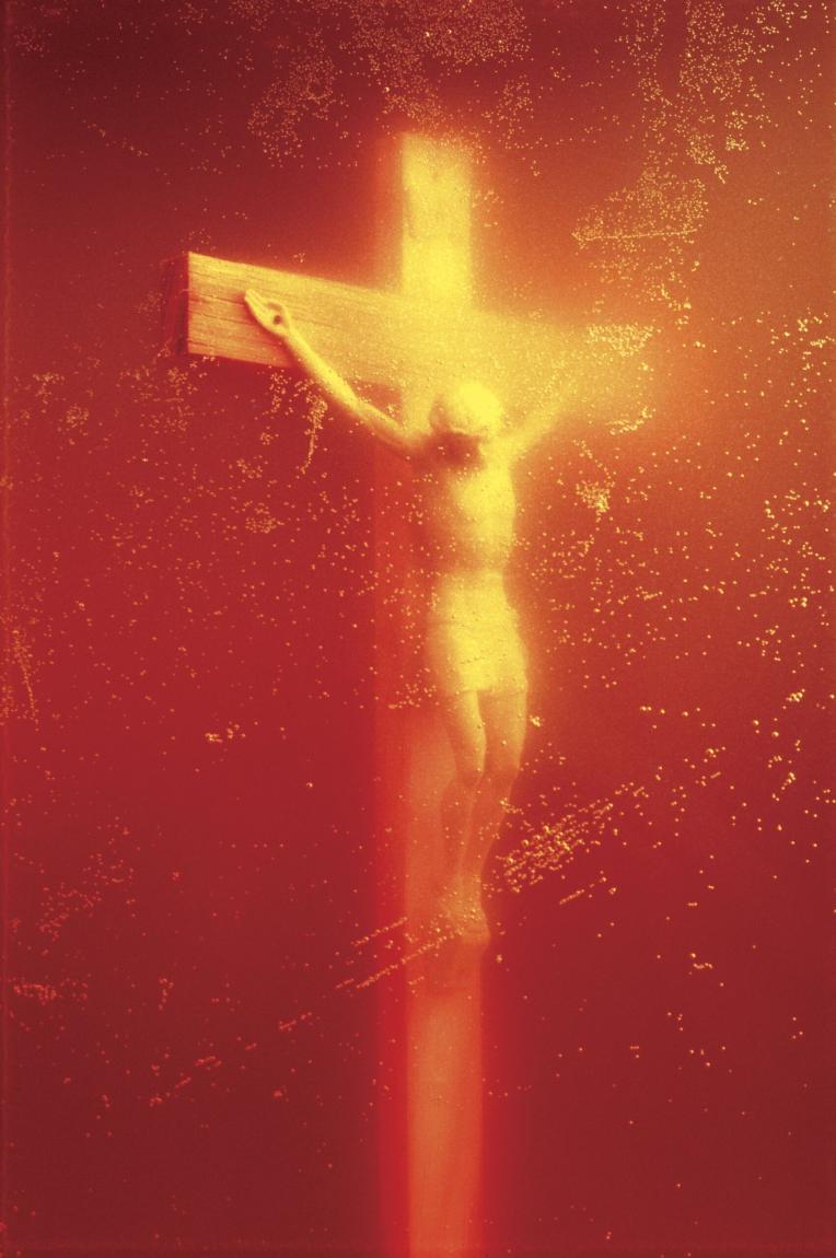 Andres Serrano "Piss Christ", 1987