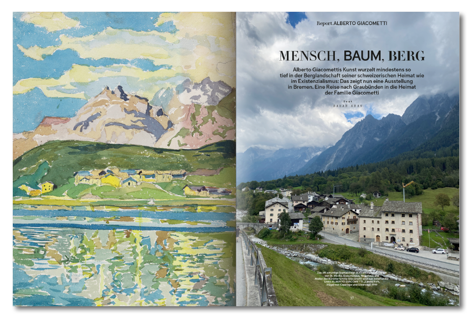 Spread Giacometti, Monopol 11/2025