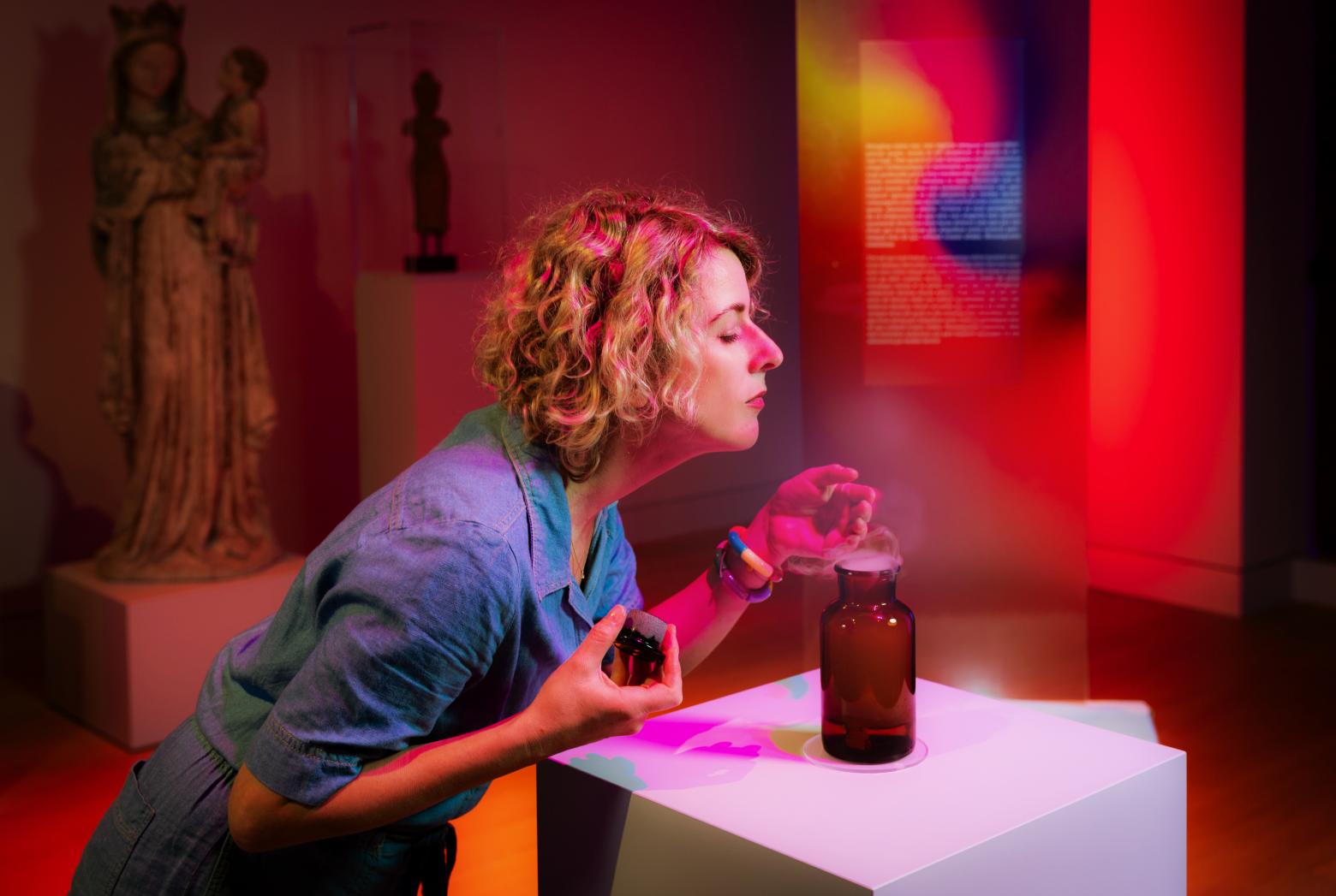 Duftstation im Kunstpalast Düsseldorf