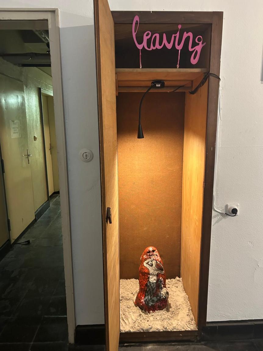 "Neu Cöln", Installationsansicht Stoffpavillon Moeller, Köln, 2025