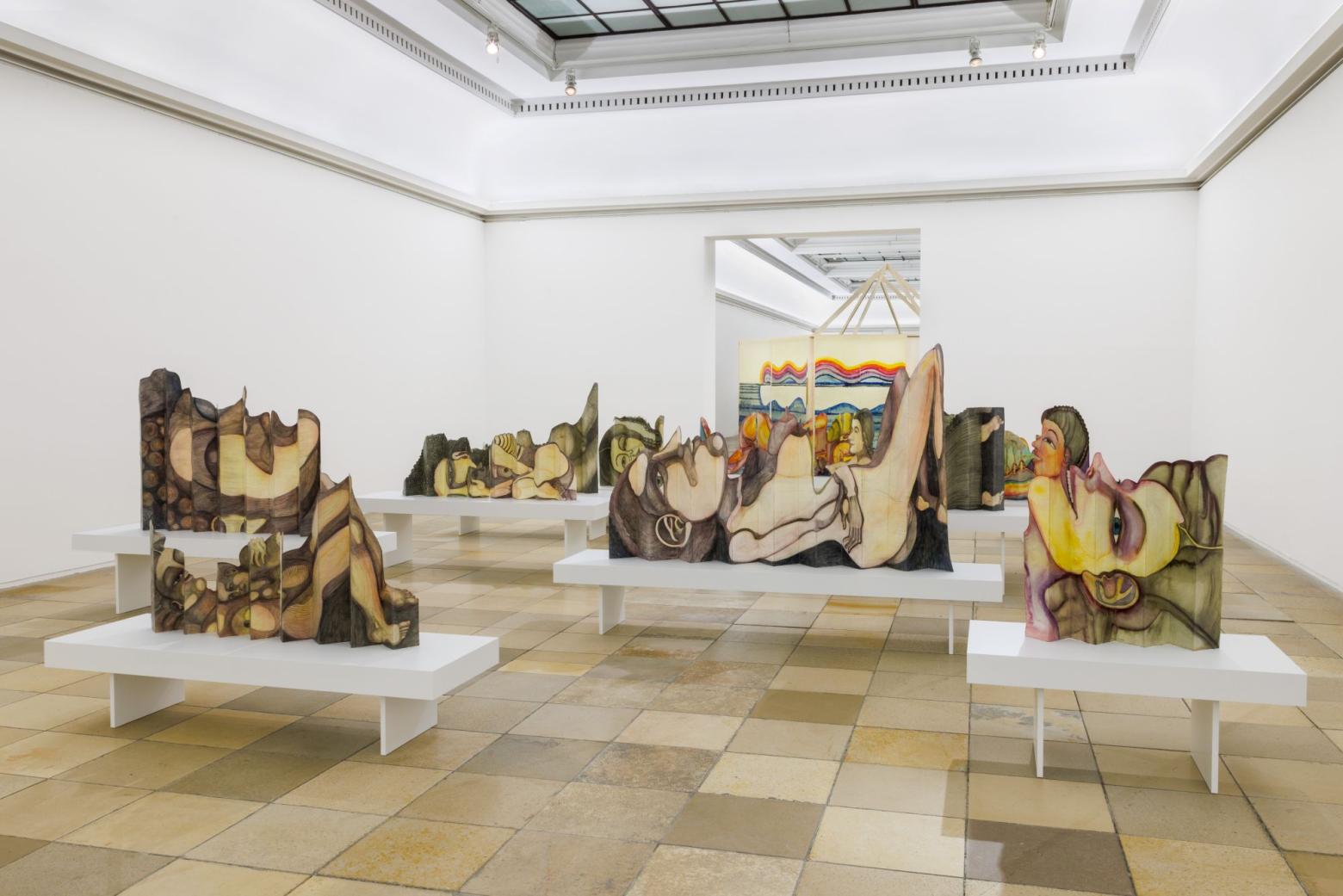 Ausstellungsansicht "Sandra Vásquez de la Horra", Haus der Kunst, München, 2025