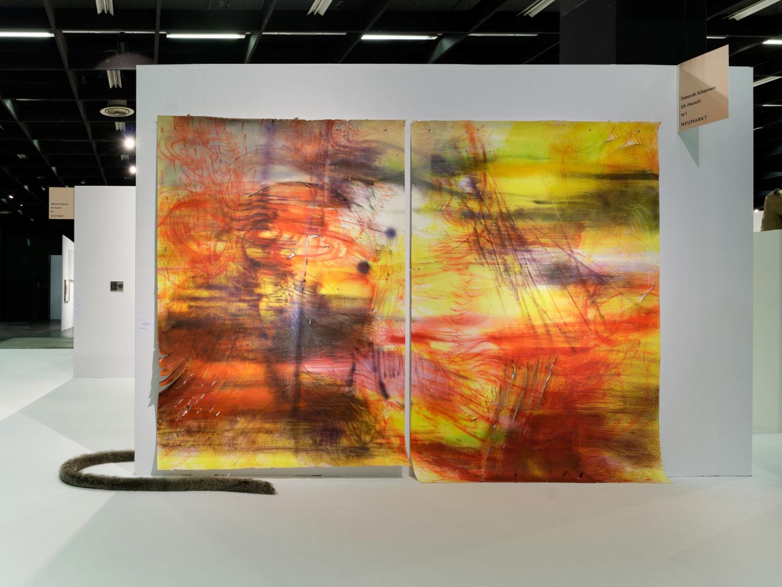 Austellungsansicht der Galerie "Deborah Schamoni", Art Cologne, Köln, 2025