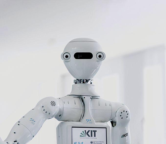 Humanoider ARMAR-Roboter des Karlsruher Instituts für Technologie