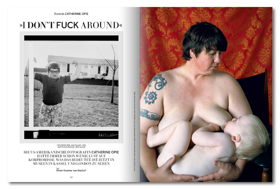 Doppelseite Monopol Catherine Opie Februar 2026