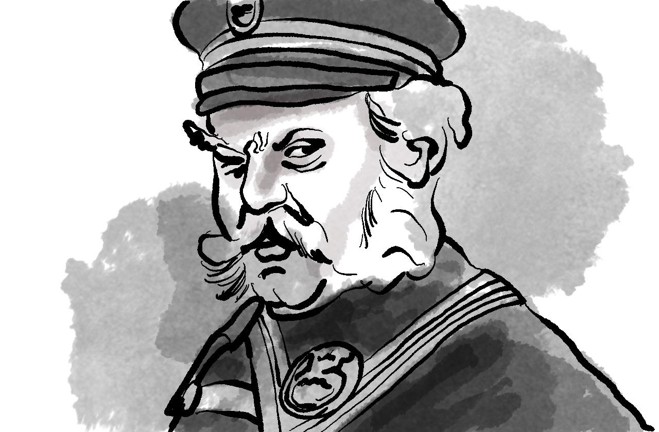 Illustration von Sambrabrezel