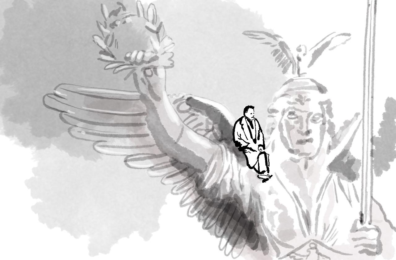 Illustration von Sambrabrezel