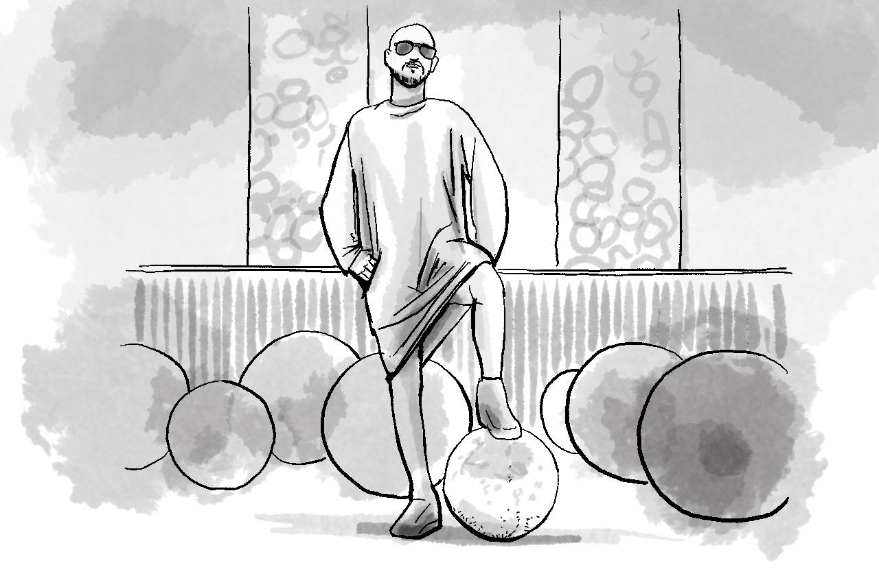 Illustration von Sambrabrezel