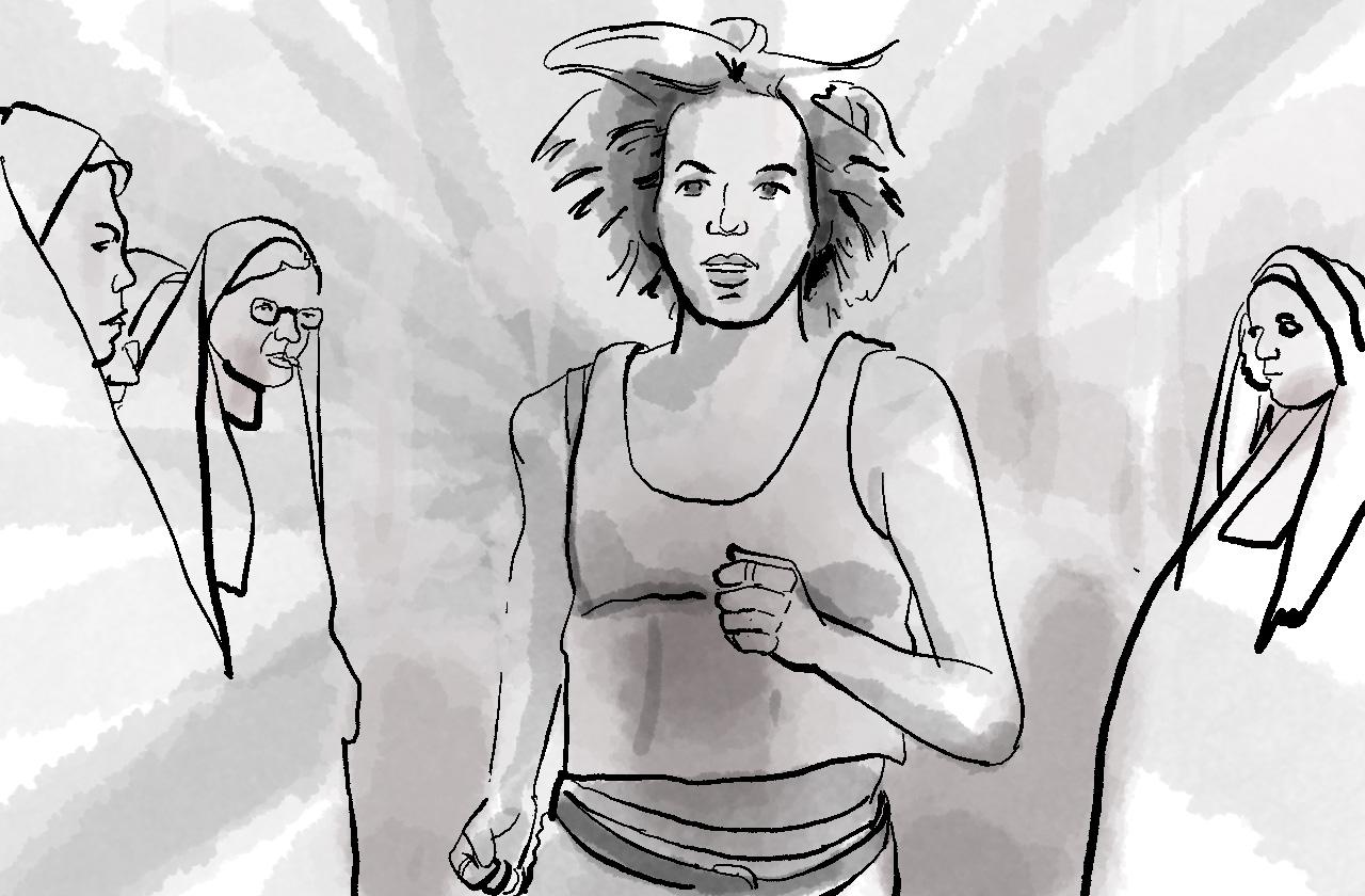 Illustration von Sambrabrezel