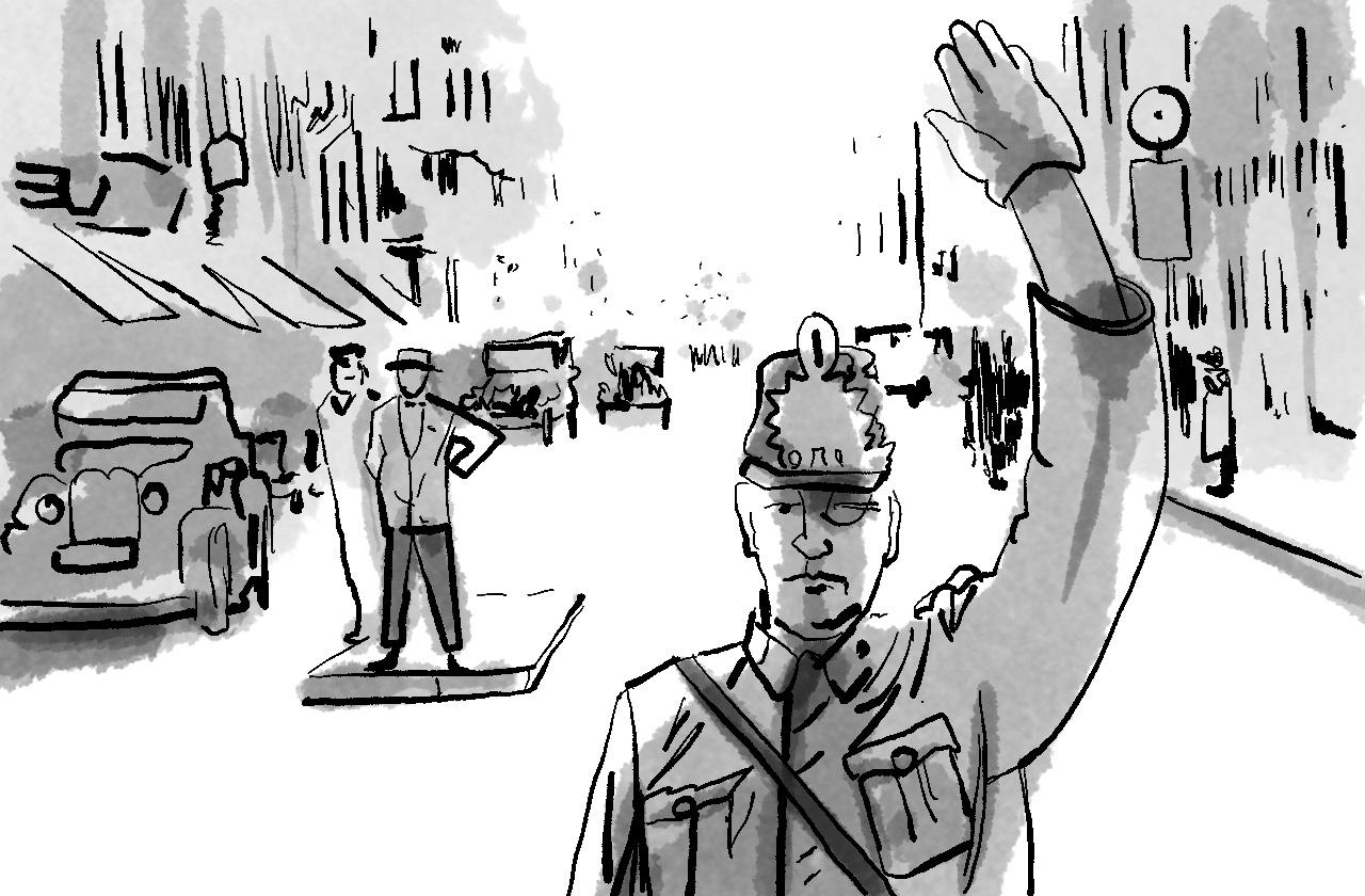 Illustration von Sambrabrezel