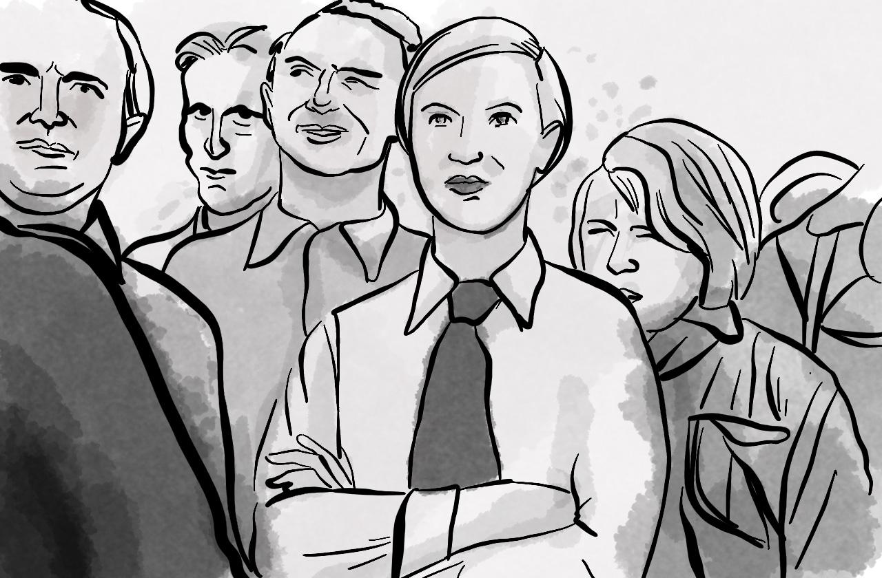 Illustration von Sambrabrezel