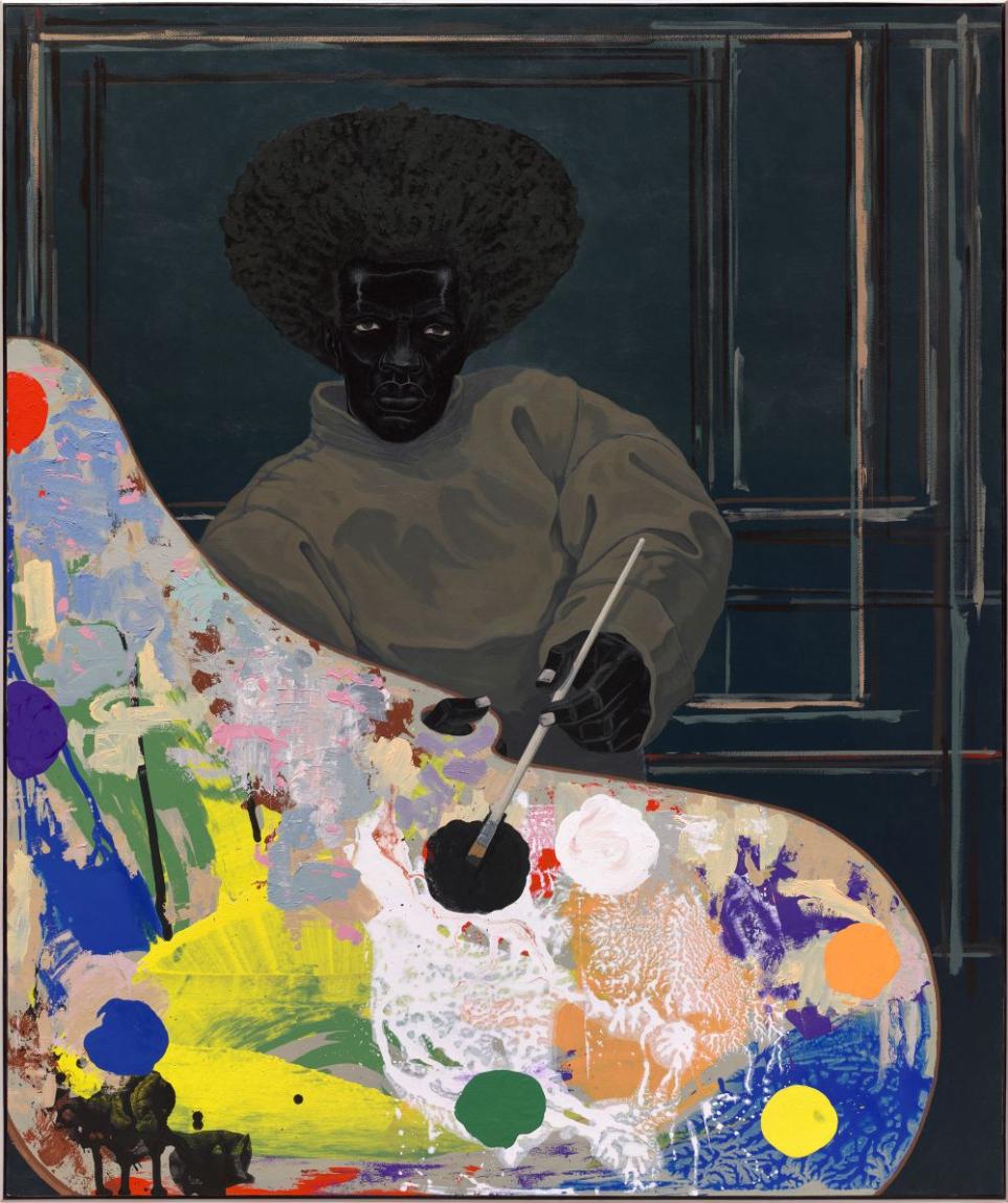 Kerry James Marshall "Untitled (Painter)", 2008