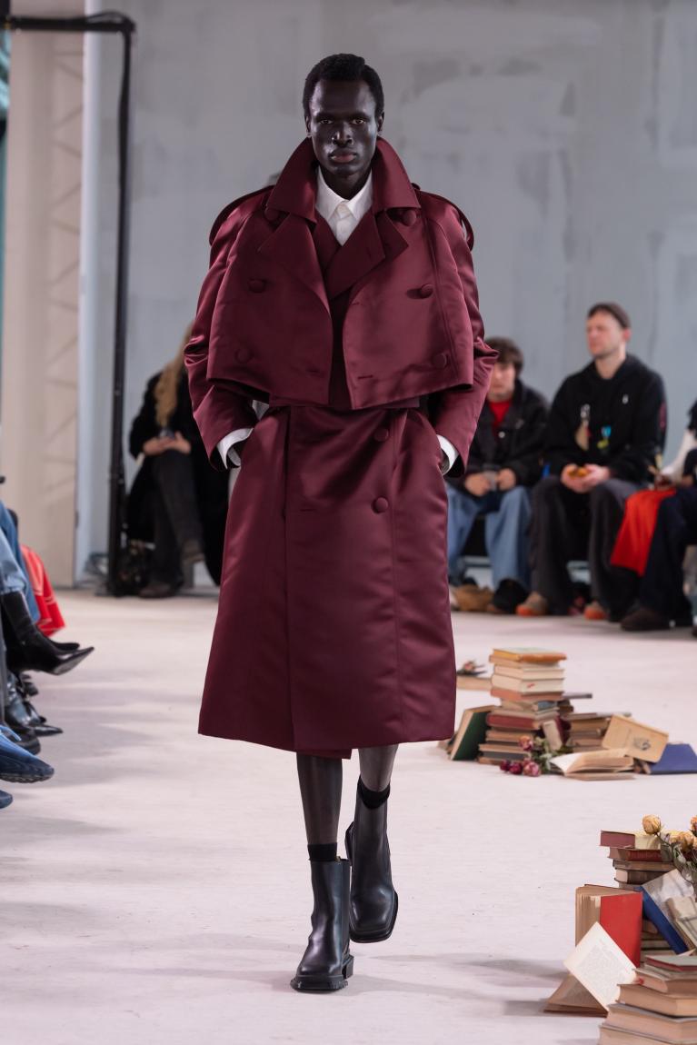 Look aus Mario Keines MARKE-Kollektion, Berlin Fashion Week, 2026