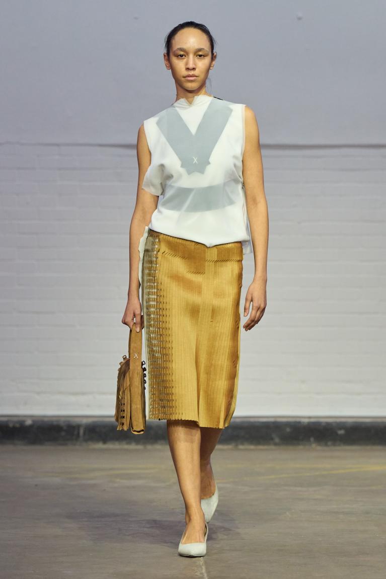 Grey Buscemi auf der Londoner Modewoche